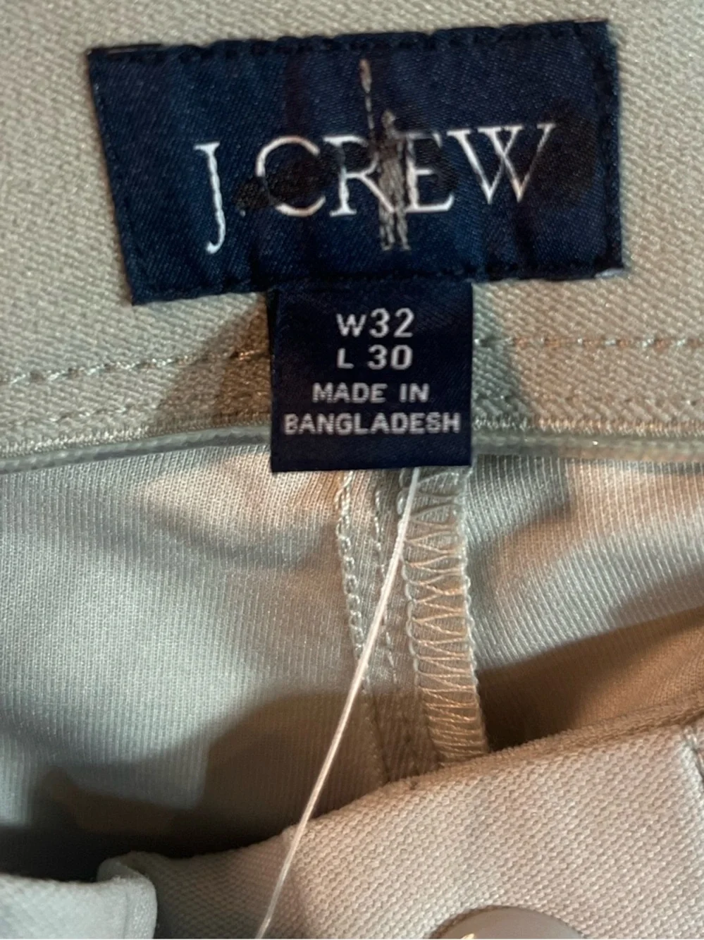 J.Crew 484 Slim-fit tech pant in ashen taupe